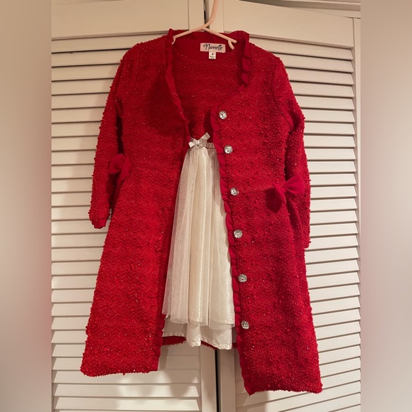 Holiday Outfit (Dress and Shoes bundle)💃🏻🎄 - Picture 1 of 11